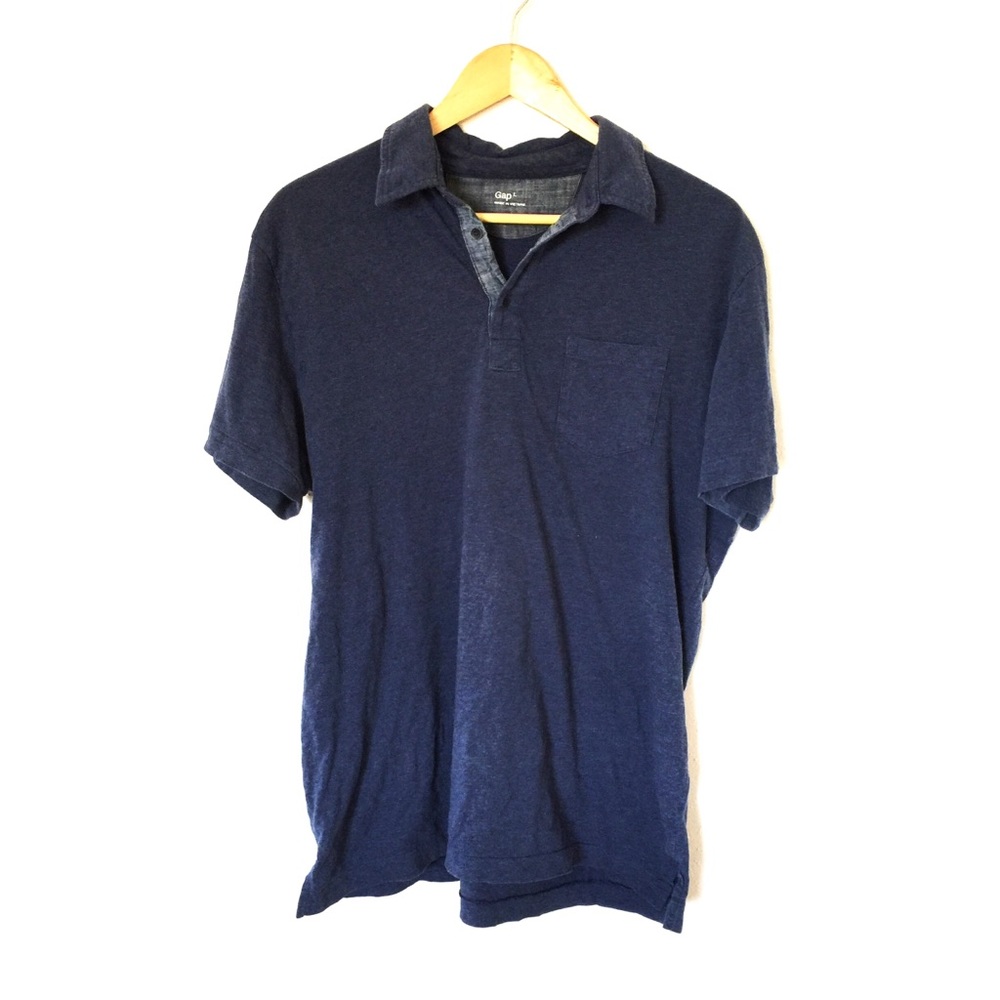 GAP lot of 2 polo shirts cotton men’s preppy large
